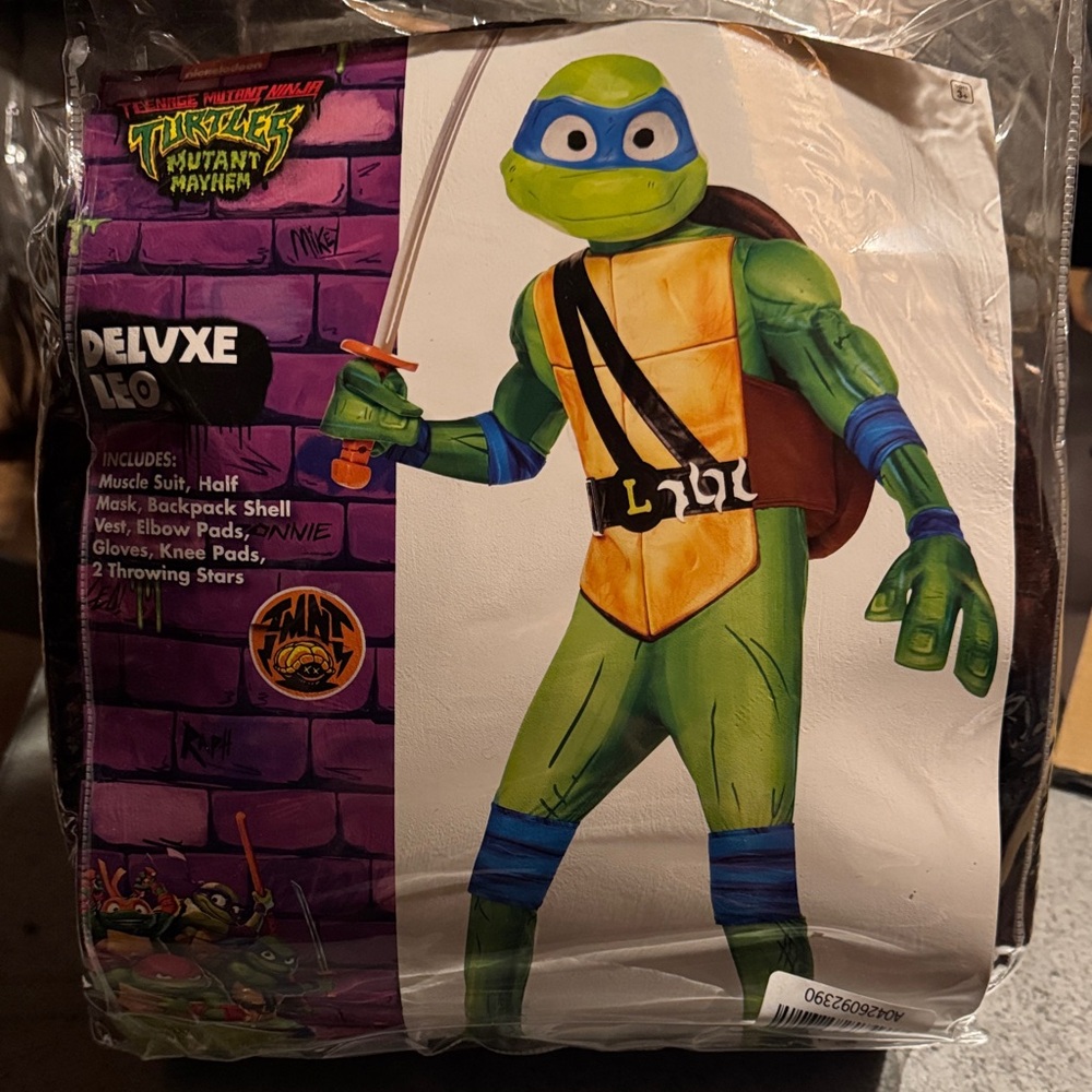 Spirit Ninja Turtle Costume Set - Green and Red